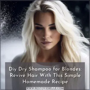 diy dry shampoo for blondes