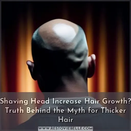 does shaving head increase hair growth