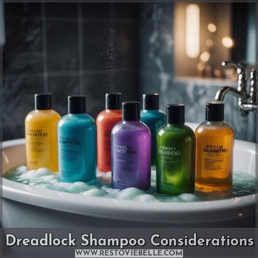 Dreadlock Shampoo Considerations