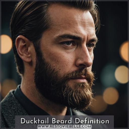 Ducktail Beard Definition