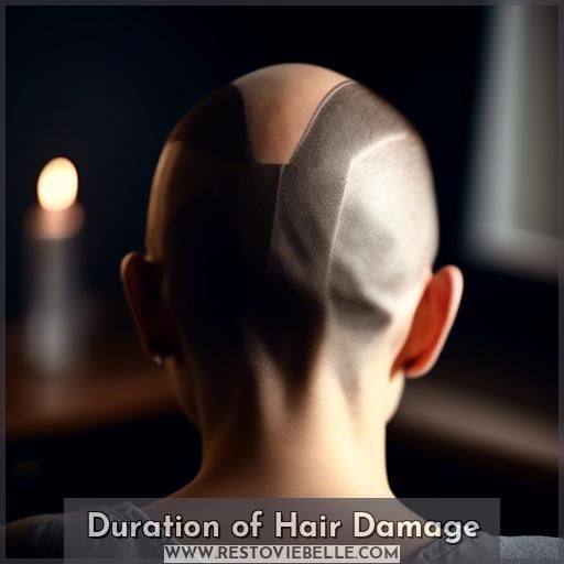 Duration of Hair Damage