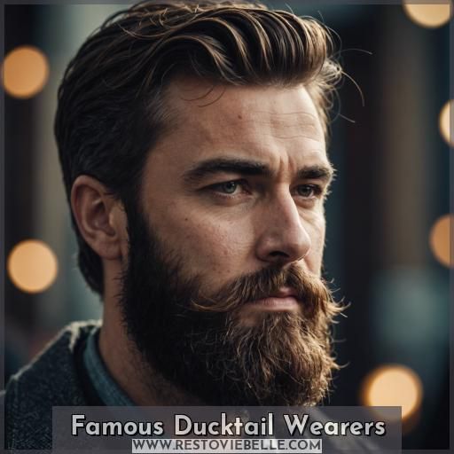 Famous Ducktail Wearers