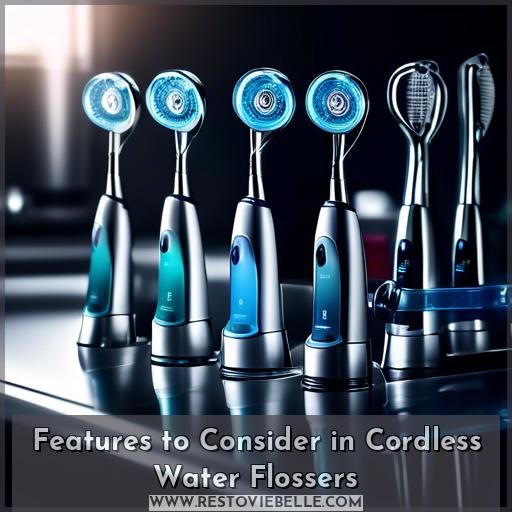 Features to Consider in Cordless Water Flossers