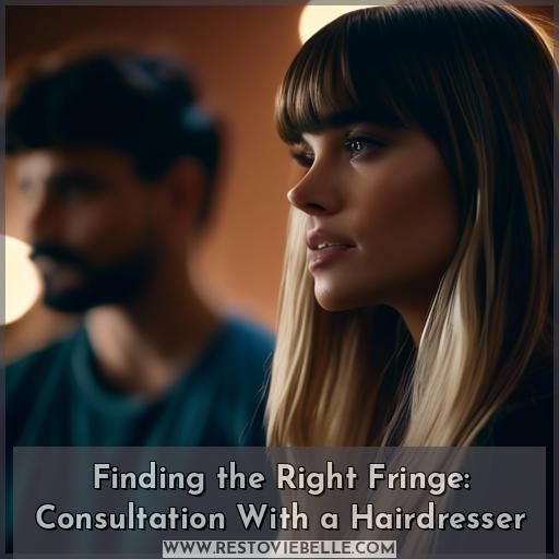 Finding the Right Fringe: Consultation With a Hairdresser