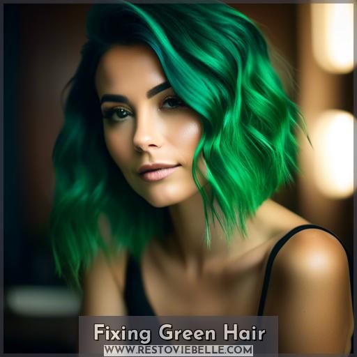 Fixing Green Hair