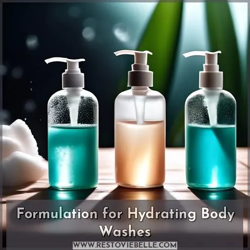 Formulation for Hydrating Body Washes
