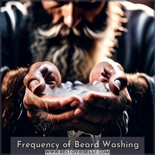Frequency of Beard Washing