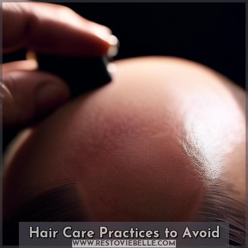 Hair Care Practices to Avoid Hair Care Practices to Avoid