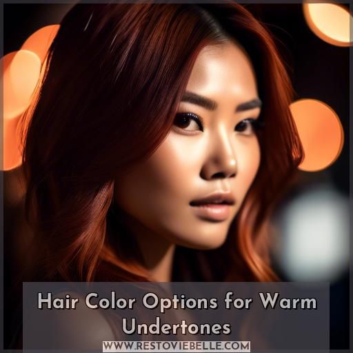 Hair Color Options for Warm Undertones