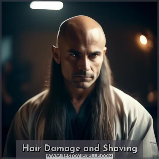 Hair Damage and Shaving