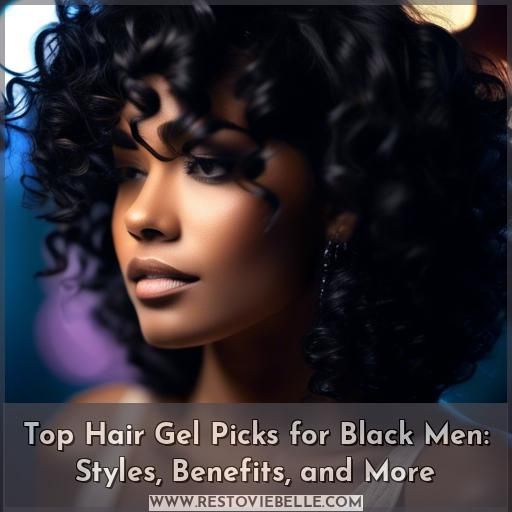 hair gel for black mens hair