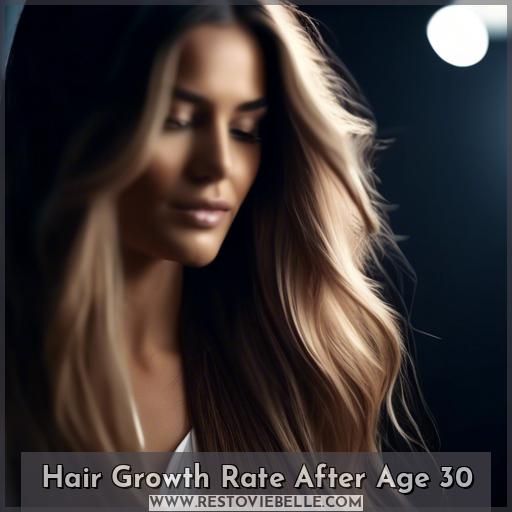 Hair Growth Rate After Age 30