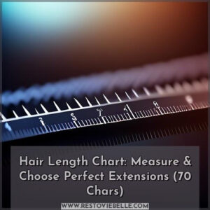 hair length chart how to measure hair length