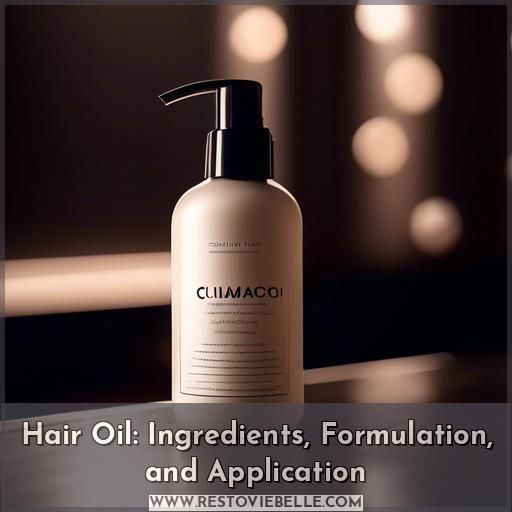 Hair Oil: Ingredients, Formulation, and Application Hair Oil: Ingredients, Formulation, and Application