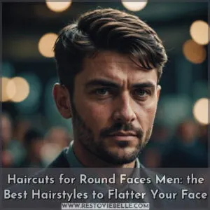 haircuts for round faces men