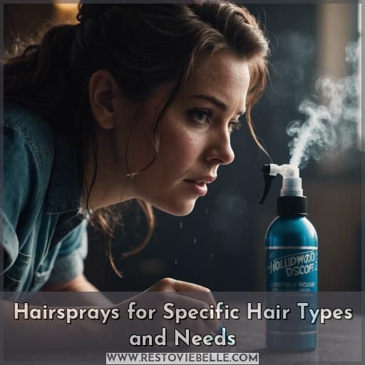 Hairsprays for Specific Hair Types and Needs