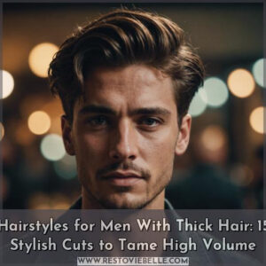 hairstyles for men with thick hair