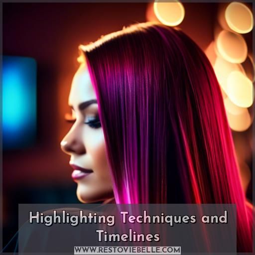Highlighting Techniques and Timelines