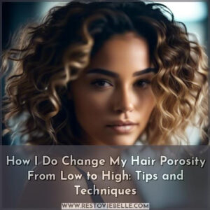 how i do change my hair porosity from low to high