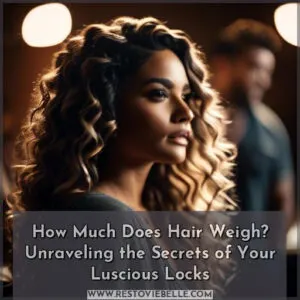 how much does hair weigh