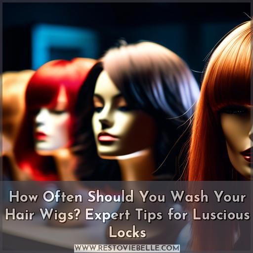 how often should you wash your hair wigs