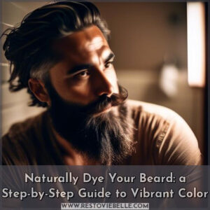 how to dye beard naturally