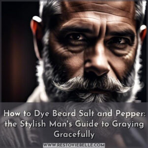 how to dye beard salt and pepper