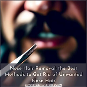 how to get rid of nose hair