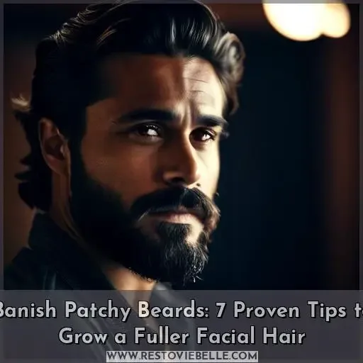 how to get rid of patches in beard