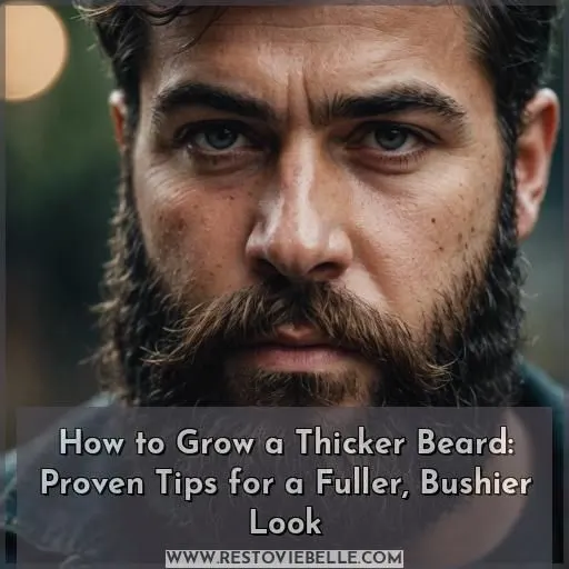 how to grow a thicker beard