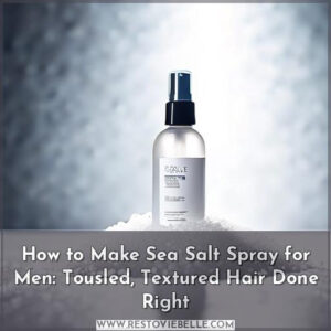 how to make sea salt spray for mens hair