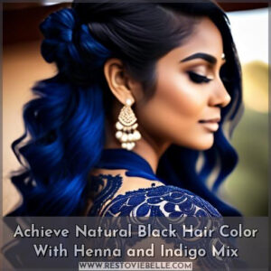 how to mix henna and indigo for black hair