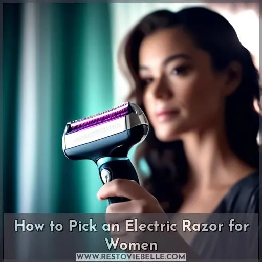 How to Pick an Electric Razor for Women