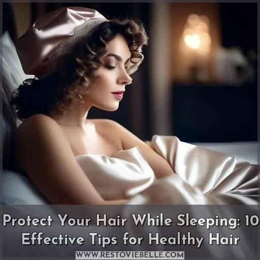 how to protect hair while sleeping