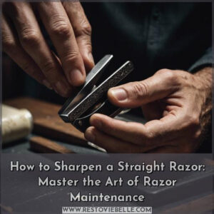 how to sharpen a straight razor