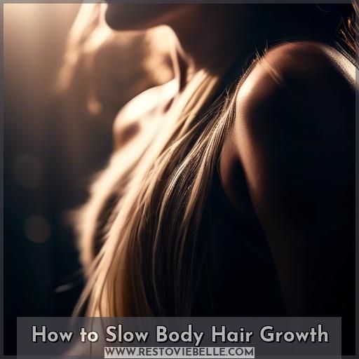 How to Slow Body Hair Growth