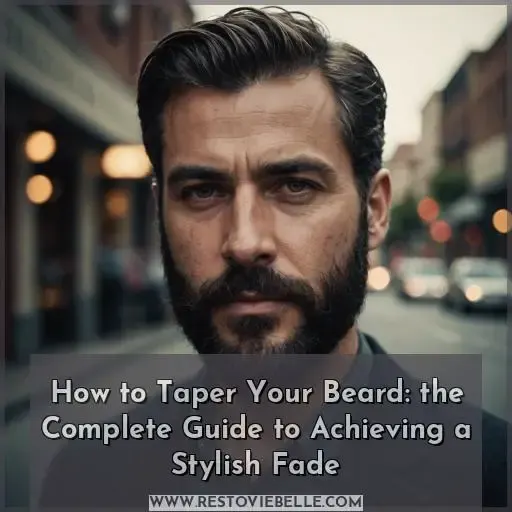 how to taper your beard