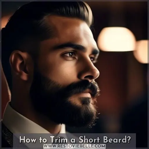 How to Trim a Short Beard