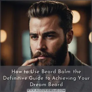 how to use beard balm