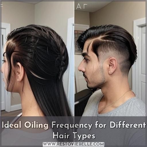 Ideal Oiling Frequency for Different Hair Types