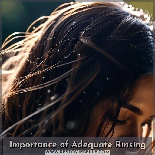 Importance of Adequate Rinsing