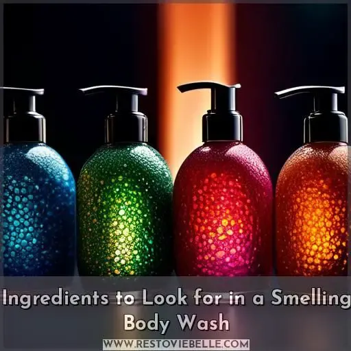 Ingredients to Look for in a Smelling Body Wash