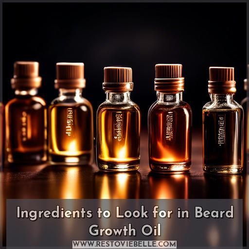 Ingredients to Look for in Beard Growth Oil