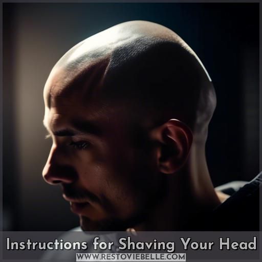 Instructions for Shaving Your Head