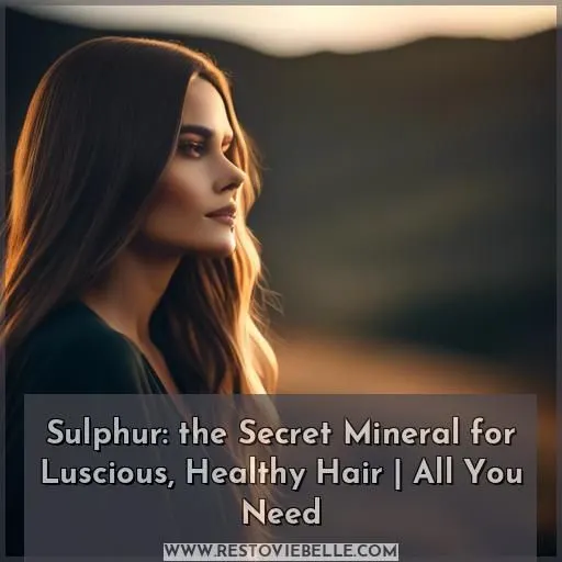 is sulphur good for hair
