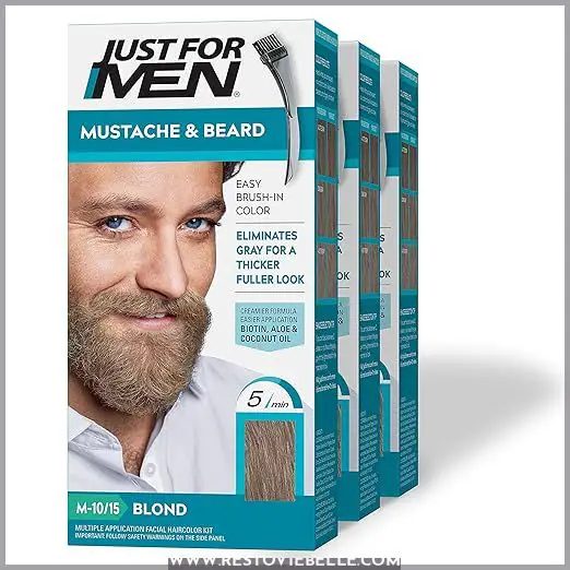 Just For Men Mustache &