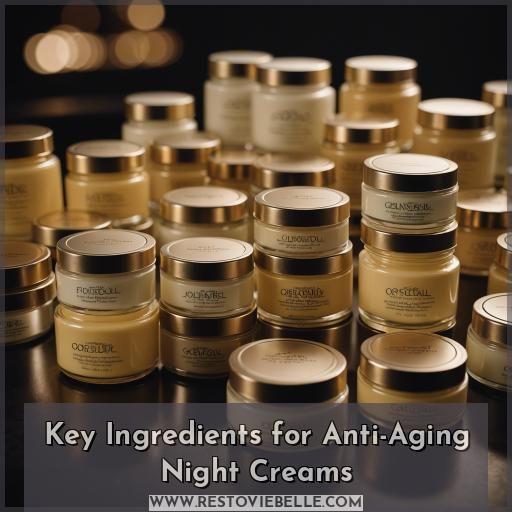 Key Ingredients for Anti-Aging Night Creams