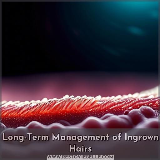 Long-Term Management of Ingrown Hairs