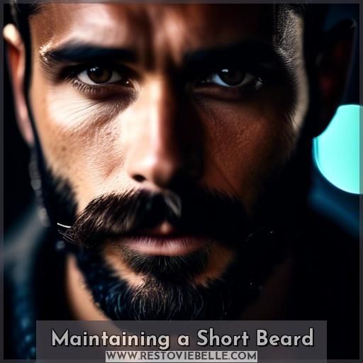 Maintaining a Short Beard