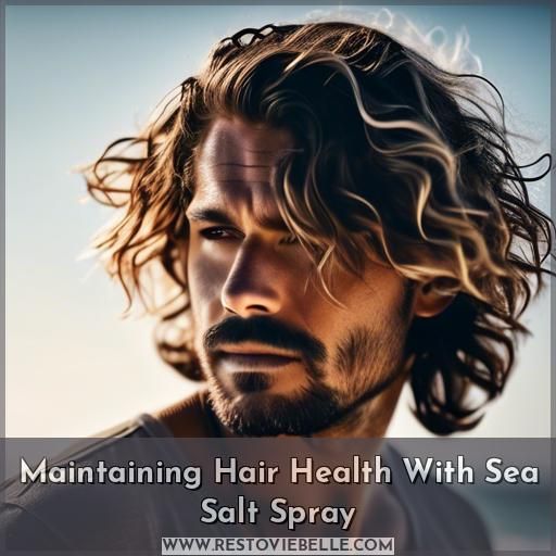 Maintaining Hair Health With Sea Salt Spray